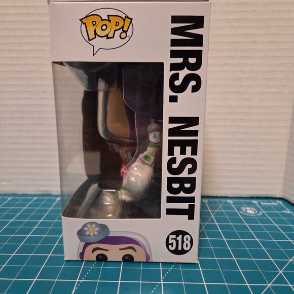 Funko POP Disney Pixar Toy Story Mrs Nesbit Buzz Lightyear 518 Vinyl Figure - Picture 2 of 6